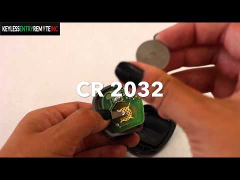 How To Replace A 1996 - 2005 Buick Park Avenue Key Fob Battery FCC ID KOBUT1BT