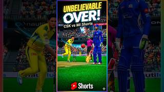 Real Match vs Game Simulation 😱 100%Same Result?#ipl#shorts