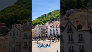 A bonita e histórica vila de Sintra 🇵🇹☀️🌿#lisboa #lisbonne #lisbon #travel #portugal #sintra #shorts