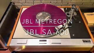 Bar はれ JBL Metregon by JBL SA-600. Song by Chet Baker “Do It The Hard Way”