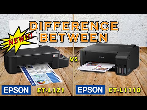 NEW EPSON L121 VS EPSON L1110 | SPECIFICATIONS COMPARISON