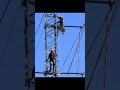 Electrical Lineman working at Substation | HT line worker #shorts #youtubeshorts
