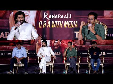 Vijay Deverakonda and #Ranabaali Team Q & A with Media Ranabaali Trailer Launch || MTB