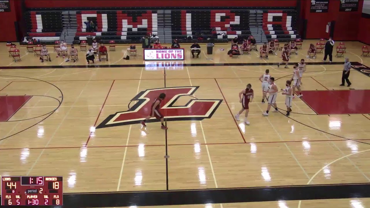 Lomira vs. New Holstein High JV Mens' Basketball YouTube