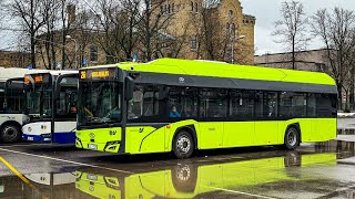 картинка: Новые электробусы в Риге, Латвия 🇱🇻 | 2024 год
