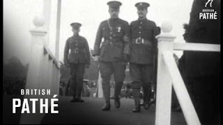 Royal Visit To Bristol And Bath - Investiture At Durham Durdham Downs (1914-1918)