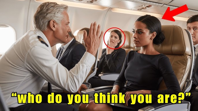 Pilot Slaps Black Girl in First Class— Unaware She's the Airline's Silent Billionaire Backer - YouTube