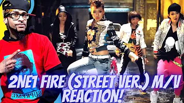 2NE1 - FIRE (Street Ver.) M/V REACTION