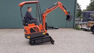 Køb 1 tons minigraver online på Klaravik.dk 45299
