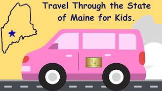 Travel Through the State of Maine for kids. Learn Maine State Facts and Symbols.