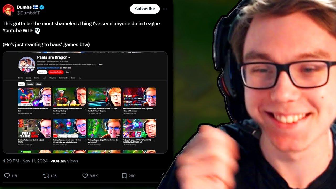 Addressing TheBausffs Pants are Dragon Drama