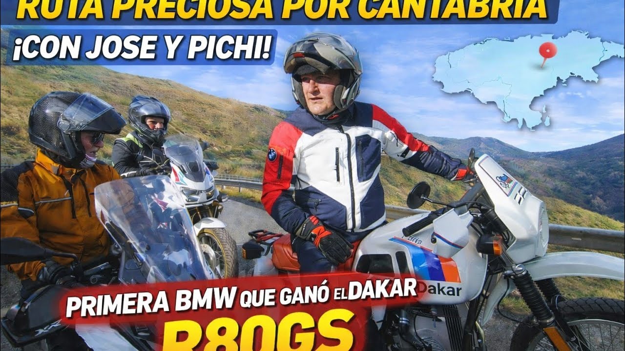 RODAMOS CON JOSE Y LA MÍTICA BMW R 80 GS, LA PRIMERA DE LA MARCA GANADORA DEL DAKAR
