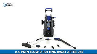 Pressure Washer Storage | e-4 Twin Flow D - AR Blue Clean