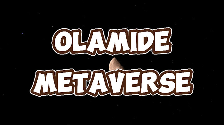 Olamide - Metaverse ( Lyrics Video)