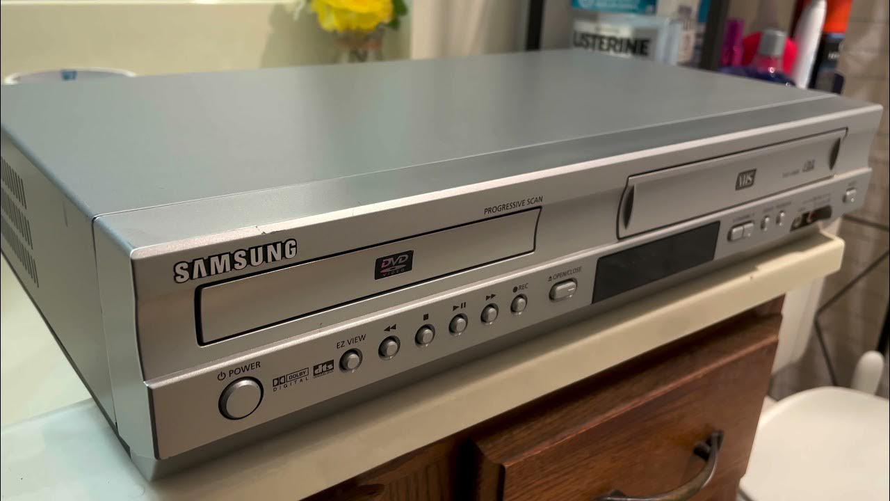 Samsung DVDV4600 DVD VCR Combo 4Head HiFi VHS Recorder Player YouTube