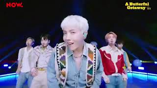 BTS 'Permission To Dance' @ a butterfly gateway