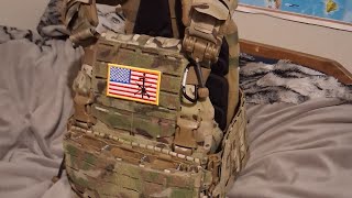 My new shaw arc v2 plate carrier with lv 4 plates