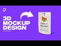 Pacdora Tutorial: Create Next-Level 3D Packaging Mockups Easily!
