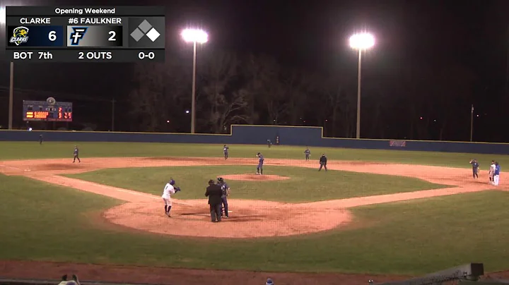 #6 Faulkner vs. Clarke (Baseball Doubleheader)