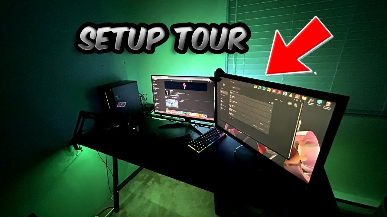 Ashes' Gaming Setup Tour Video!!! - YouTube