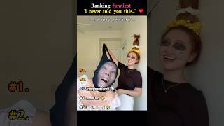 Ranking funniest 'i never told you this...' #ranking #shortsviral