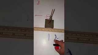 Practical G-10 Focal Length of Convex lens by Parallelex Method