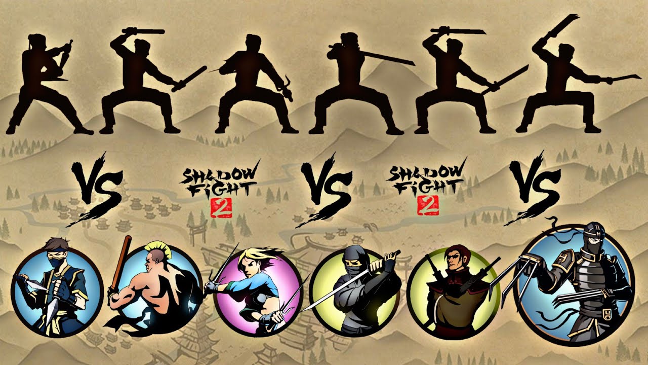 Shadow Fight 2 | Only Lynx and Bodyguard Weapons vs Lynx and Bodyguards