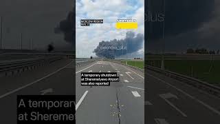 Drone Attacks Hit Several Locations in Russia's Moscow Region #warinukraine