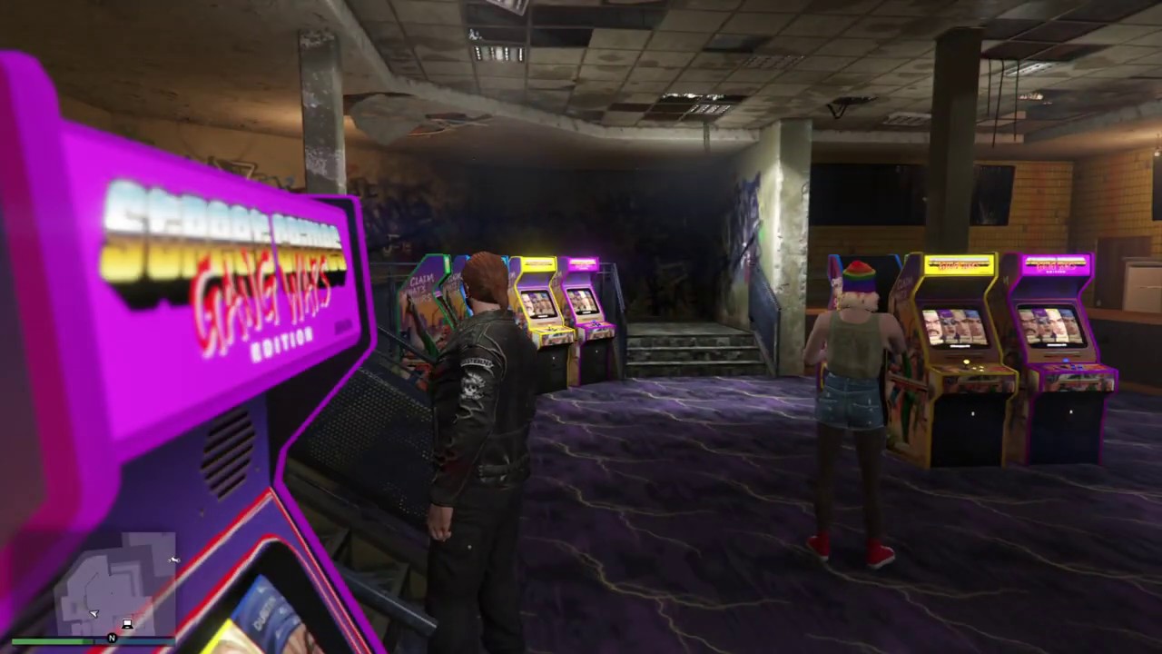 Grand Theft Auto V_Arcade Glitch YouTube