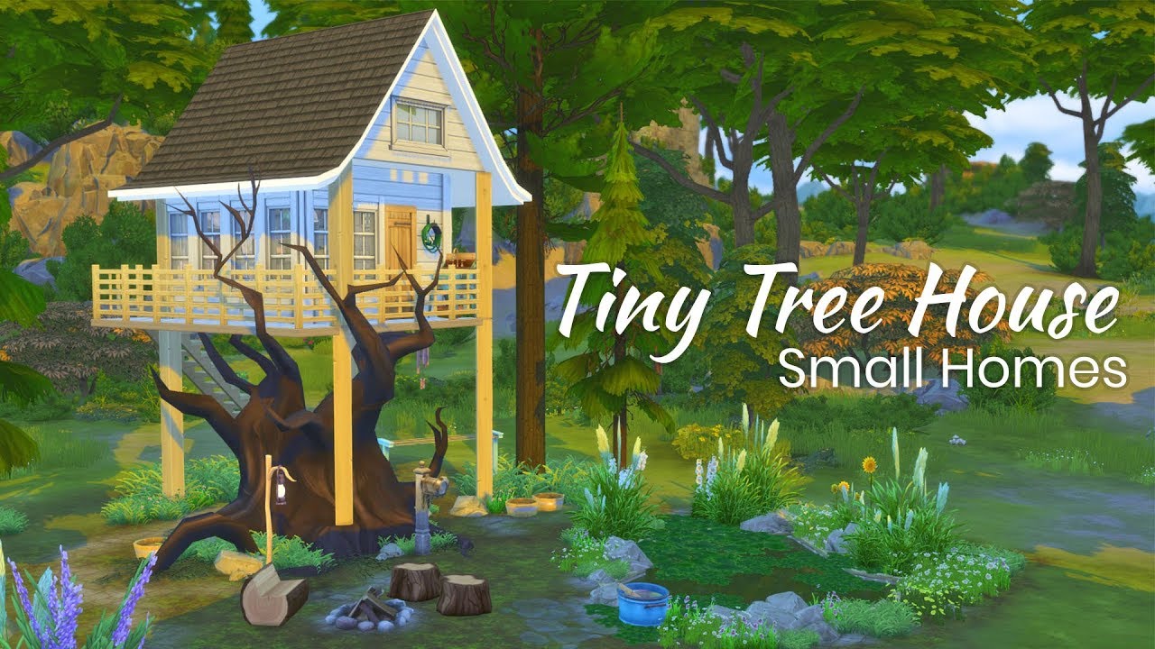 Sims 4 | Speedbuild | Tiny Tree House |