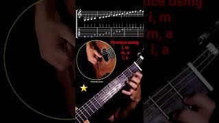 1st Position Pattern in C Major | Quick Guitar Lessons #classicalguitar