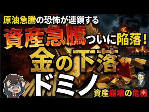 「有事の金」より「利息のつくドル」へ。原油急騰が招いた金の下落ドミノ