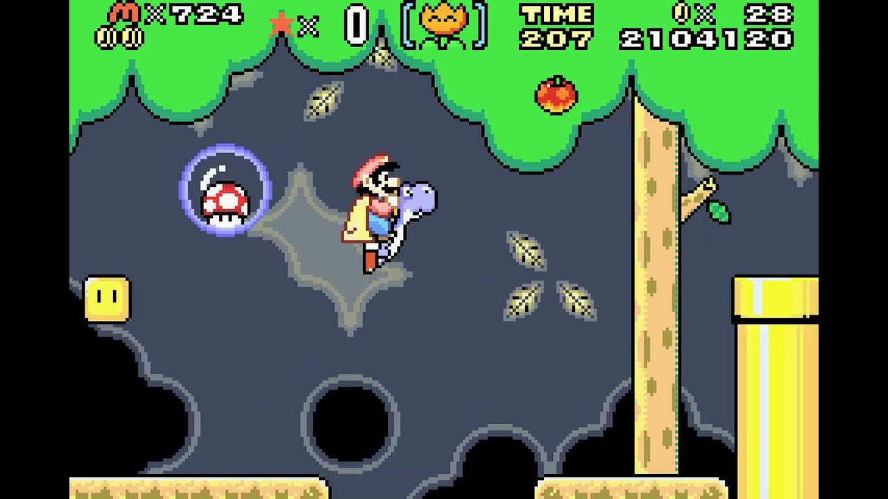 Super Mario World: Super Mario Advance 2 - Forest of Illusion 3