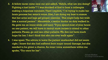 Class 9th English Unit 9 All is not lost