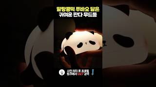 말랑꽁떡 푸바오 판다 무드등