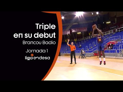 BRANCOU BADIO se estrena con triple | Liga Endesa 2020-21