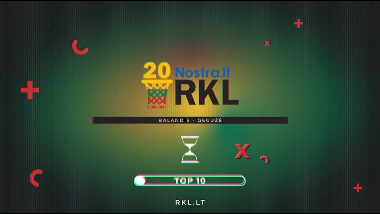 Nostra.lt-RKL balandžio-gegužės mėnesio TOP 10