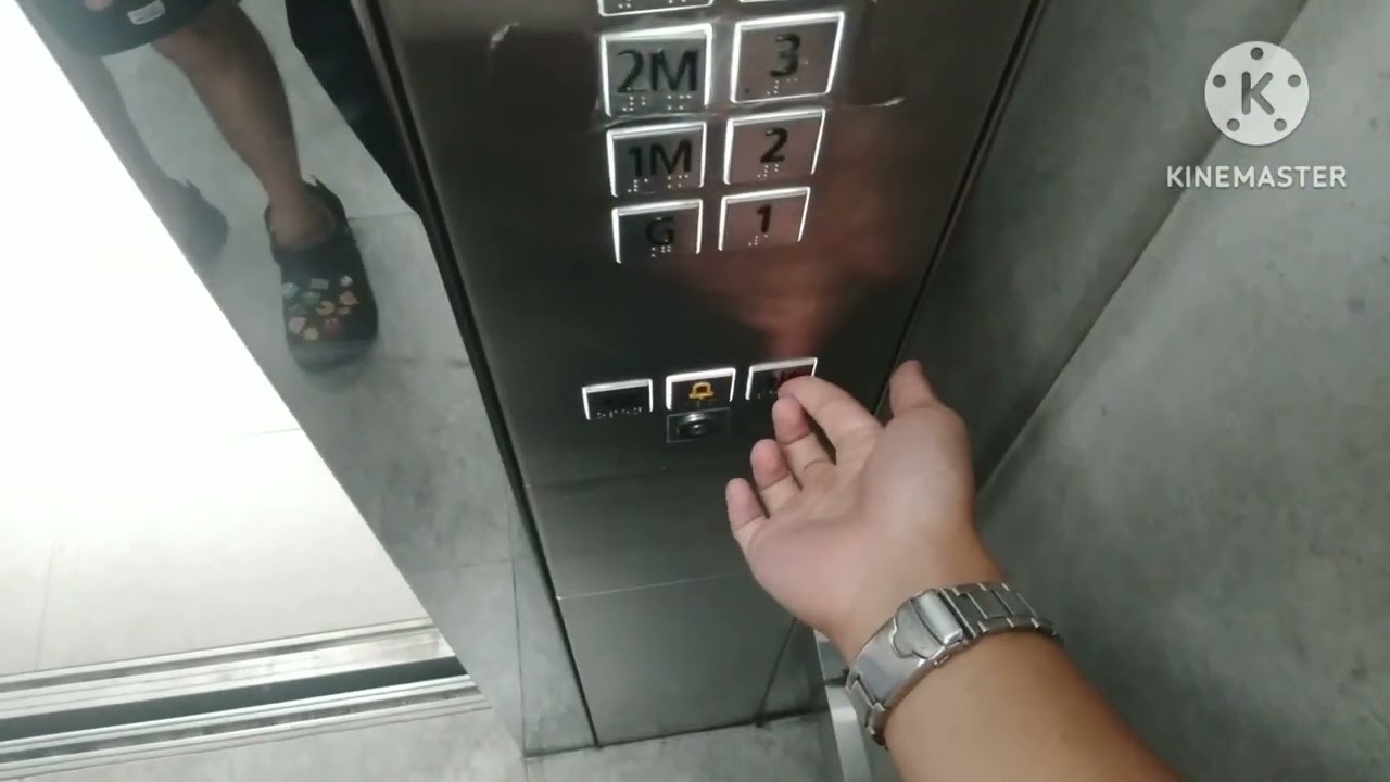 CHIME WORKING [R03] Schindler 5500 Elevator : The Mall Ngamwongwan (Parking Zone)