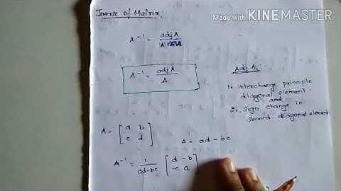 Shortcut for Inverse Matrix/ #Trb # Tneb #Engineering Maths/ Tamil/Gate 2020