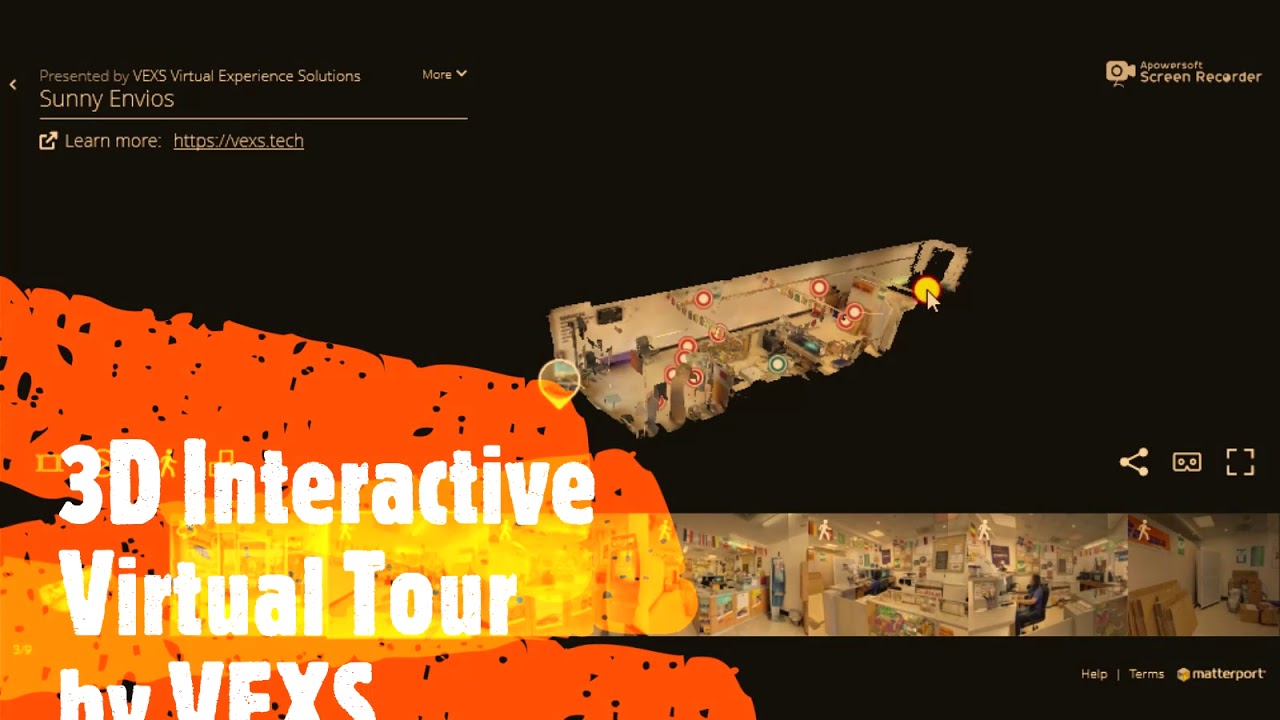 3D Interactive Virtual Tours by VEXS - YouTube