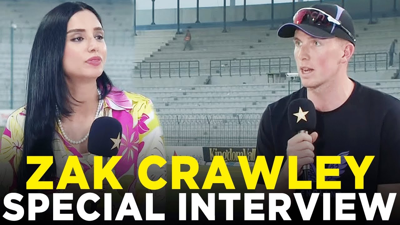 Zak Crawley Special Interview | Pakistan vs England | 1st Test Day 3, 2024 | PCB | M3G1K