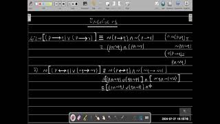 Mathematical Logic Lecture   7