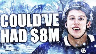Let's quickly talk about the unfortunate nature of hindsight, and how
toronto maple leafs could've signed current rfa mitch marner to an
$8,000,000 contr...