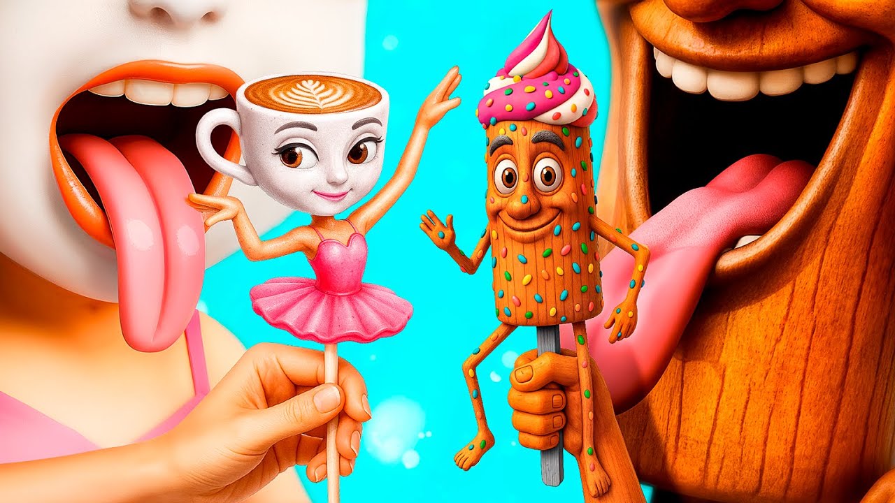 I was Adopted by Ballerina Cappuccina! / My Parents are Superheroes!