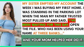 My Sister Drained My Savings While I Was Closing On My First Home. Then My Father's Old Friend Walk…