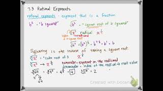 M8A 7 3 Rational Exponents