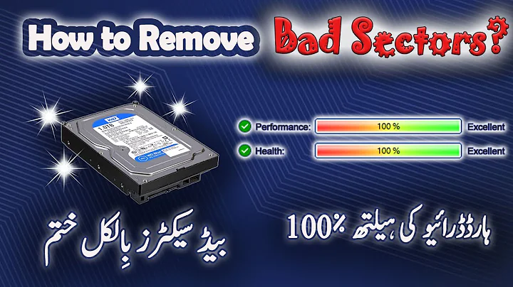 How To Remove Bad Sectors from Your Hard Drive & Increase Its Health | Repair Hard Drive | Part-2