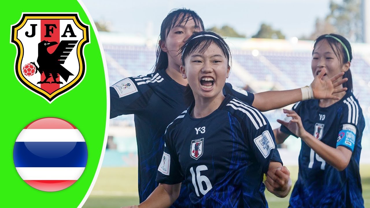無敵のサムライ女子！日本U17がタイを圧倒、完璧な勝利！