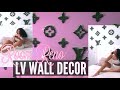 DIY LOUIS VUITTON WALL ROOM DECOR | Keja Joelé