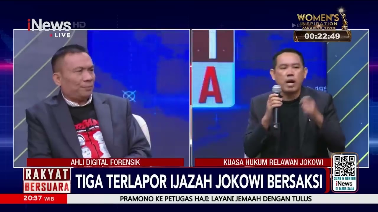 Kata Ahli Digital Forensik Skripsi Jokowi Pakai Teknologi Masa Depan | Rakyat Bersuara 29/04